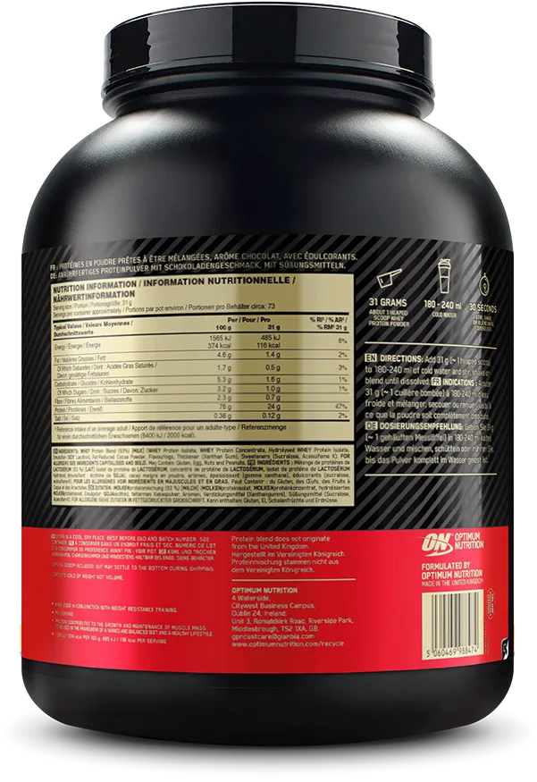 ON  Whey Gold Standard 2.2 kg 4
