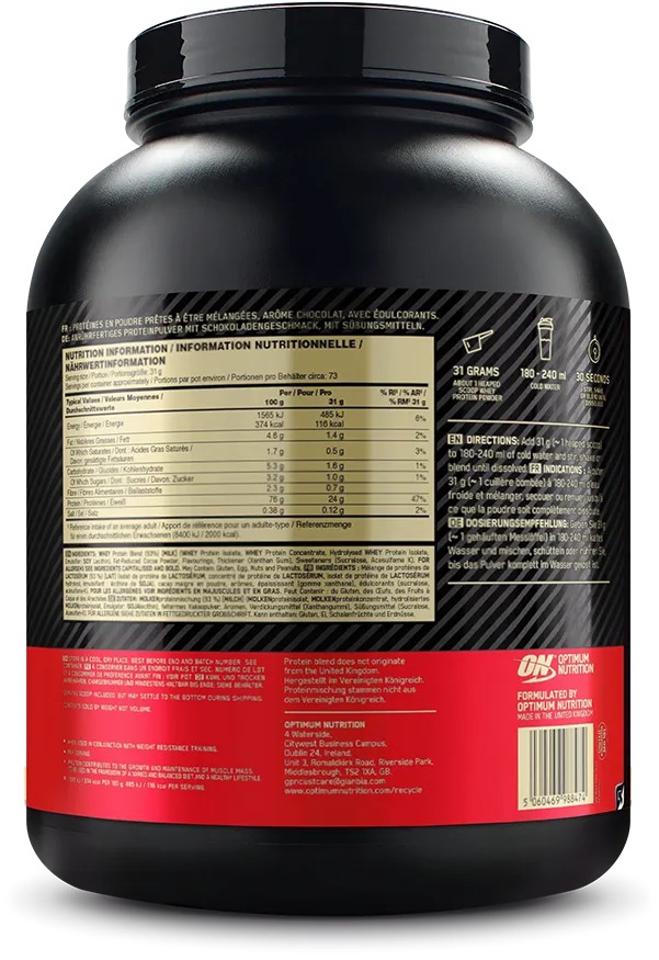 Optimum Nutrition Whey Gold Standard 2.2 kg 4