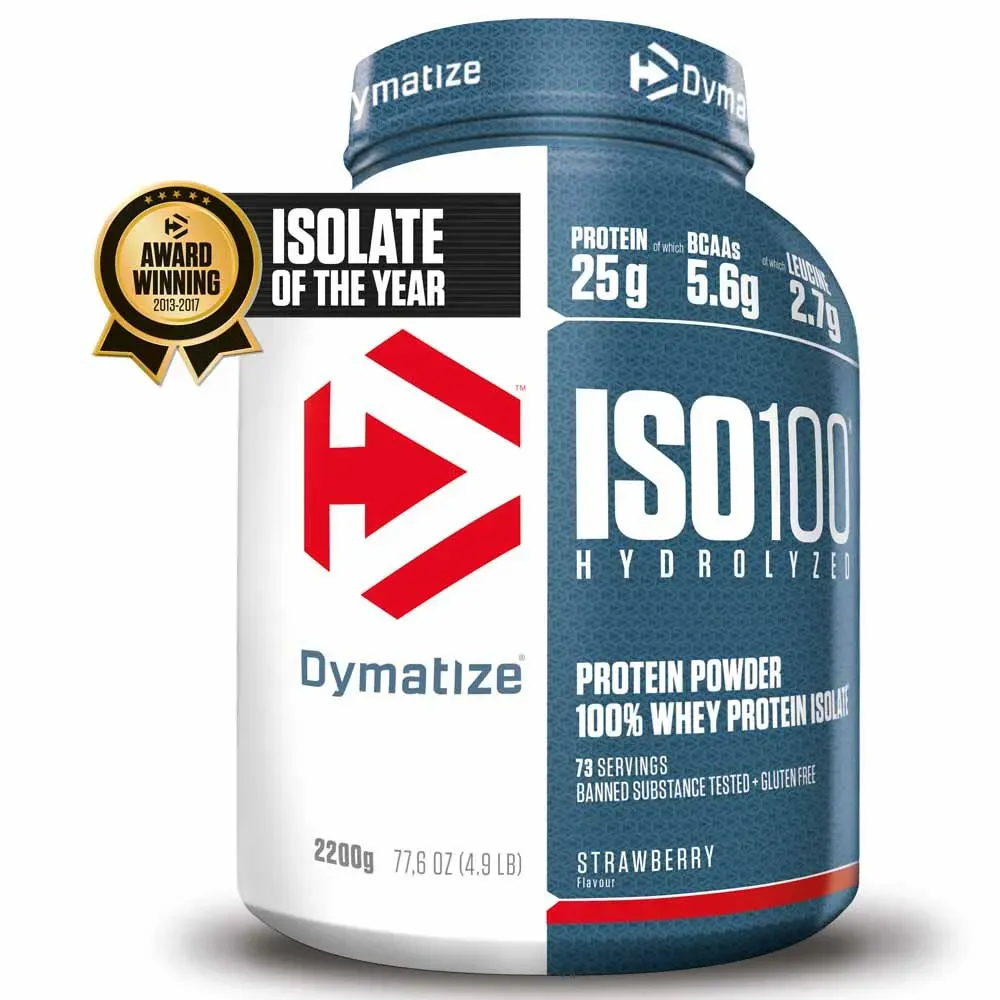 Dymatize ISO 100 Hydrolyzed 2.2 kg Dymatize ISO 100 Hydrolyzed 2.2 kg