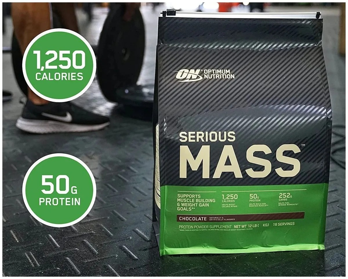 Optimum Nutrition Serious Mass Gainer  5.5 kg