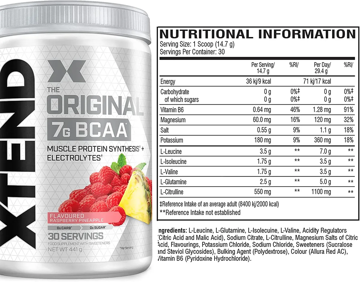 Scivation Xtend Original bcaa 441 gr (30 serv) 2