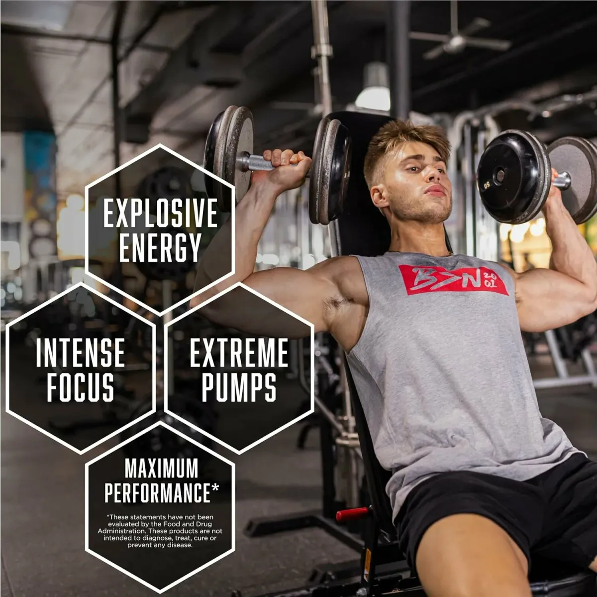 No-Xplode Pre-Workout 60 serv (1.1 kg) 5