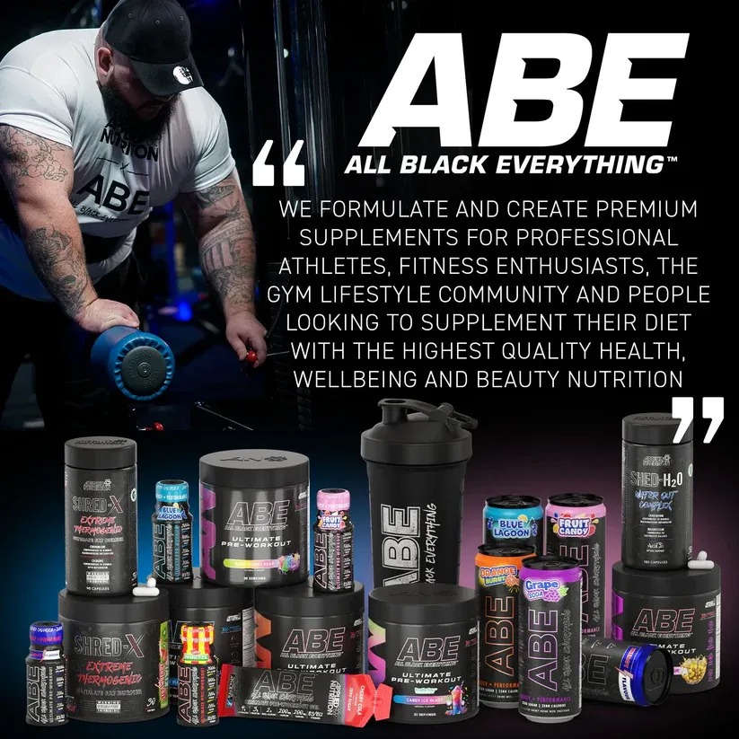 ABE All Black Everything — чрезвычайно мощный предтренировочный комплекс 375 Гр 3