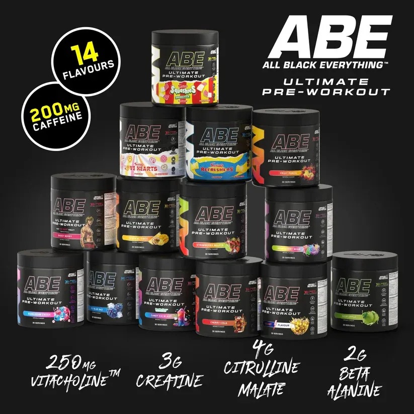 ABE All Black Everything — чрезвычайно мощный предтренировочный комплекс 375 Гр 4