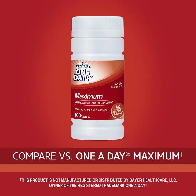 21 st Century ONE DAILY Maximum 100 tab 3