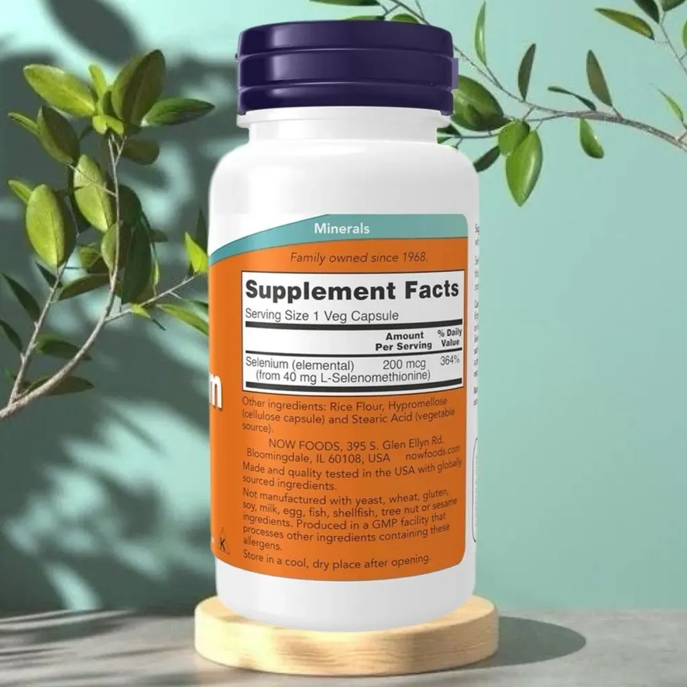 Now Selenium 200 mcg 90 caps 2