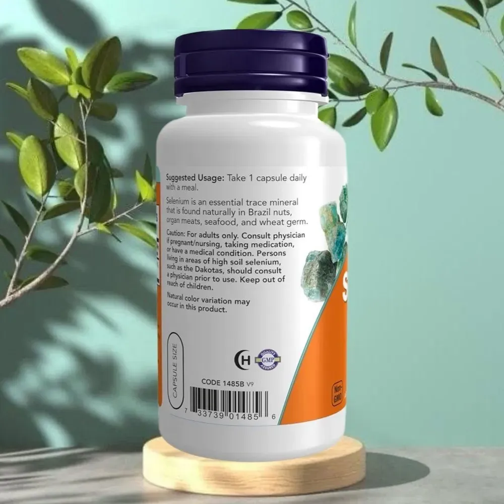Now Selenium 200 mcg 90 caps 3