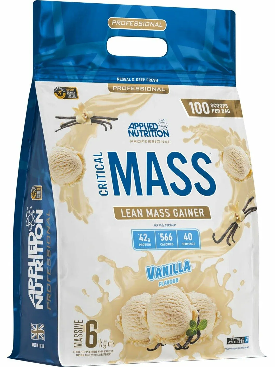 Applied Nutrition professional Critical Mass 6 kg 3