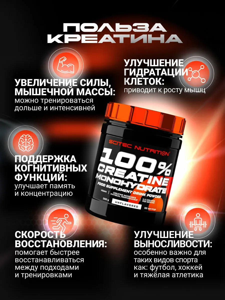 Scitech Nutrition Creatine Monohydrate 300 gr  2