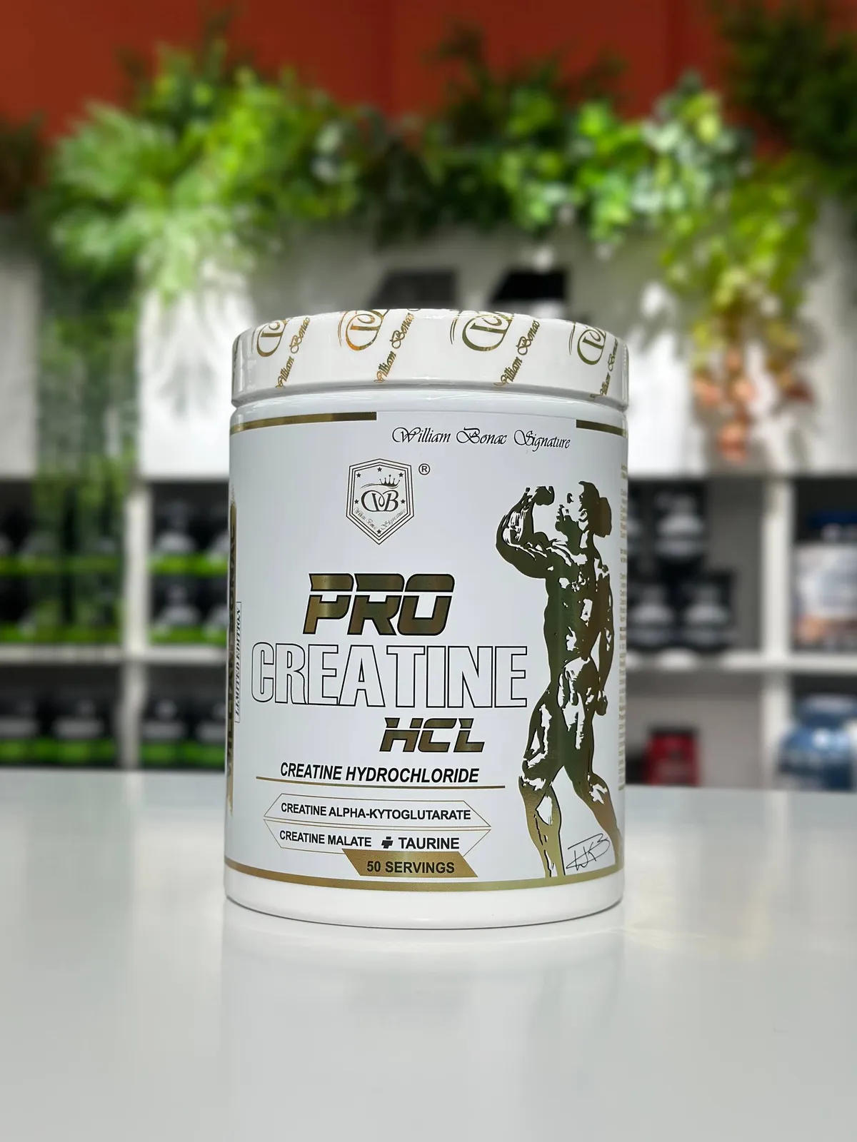William Bonac Pro Creatine HCL Creatine Hydrochloride 300gr