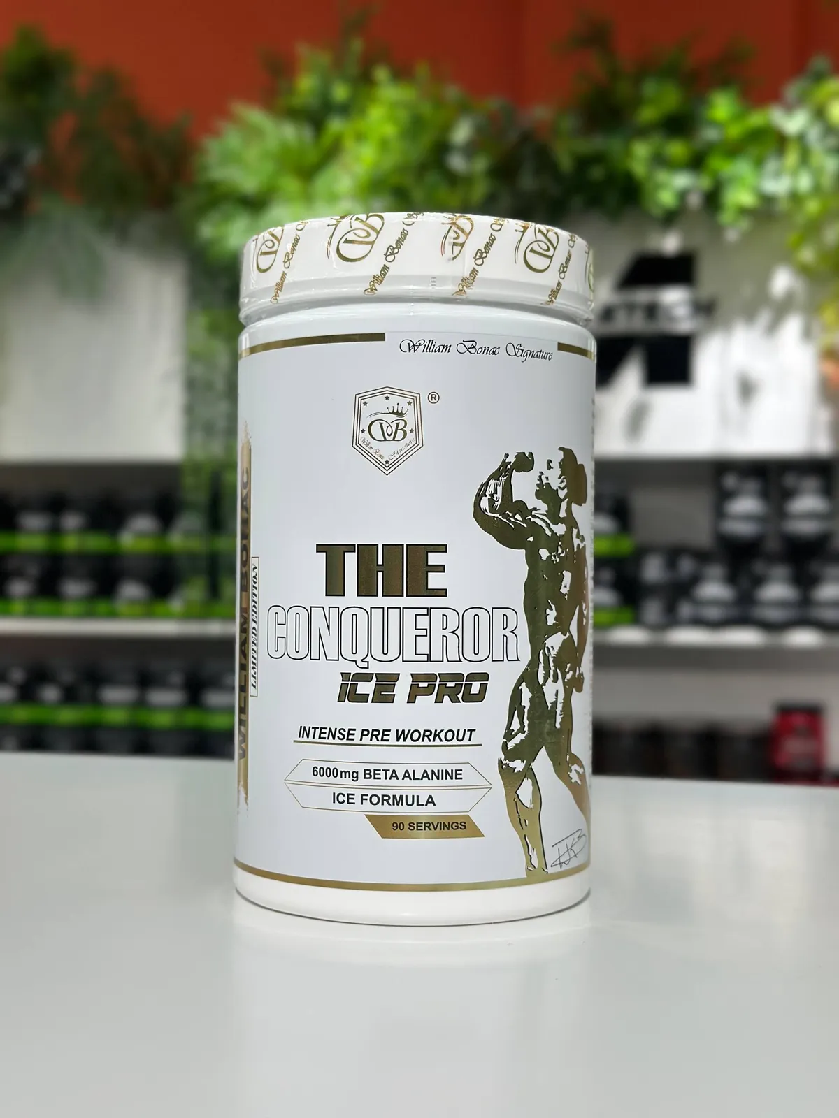 William Bonac The Conqueror Ice Pro PreWorkout 90 servings