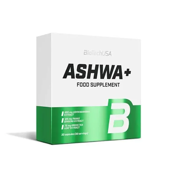 BiotechUSA Ashwaganda ASHWA+ 30 capsules 2