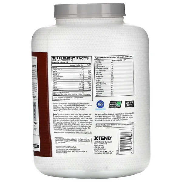 Scivation Xtend Pro 100% Whey Isolate 2.3 kg 2