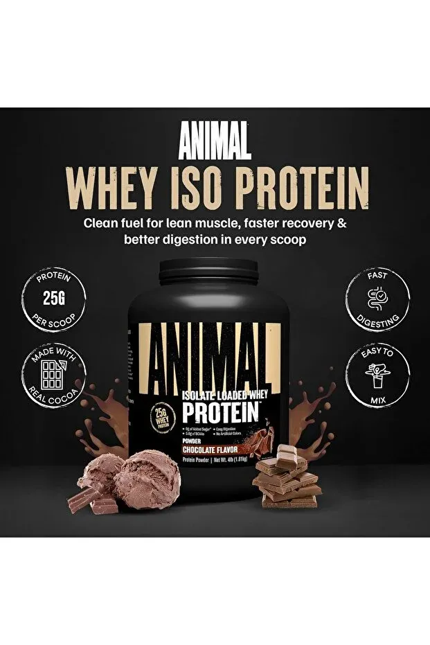 Universal Animal Isolate Loaded Whey Protein 1.8 kg 3