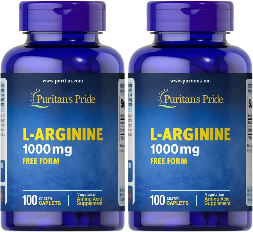 Puritan's Pride L-Arginine 1000 mg (100 caps)