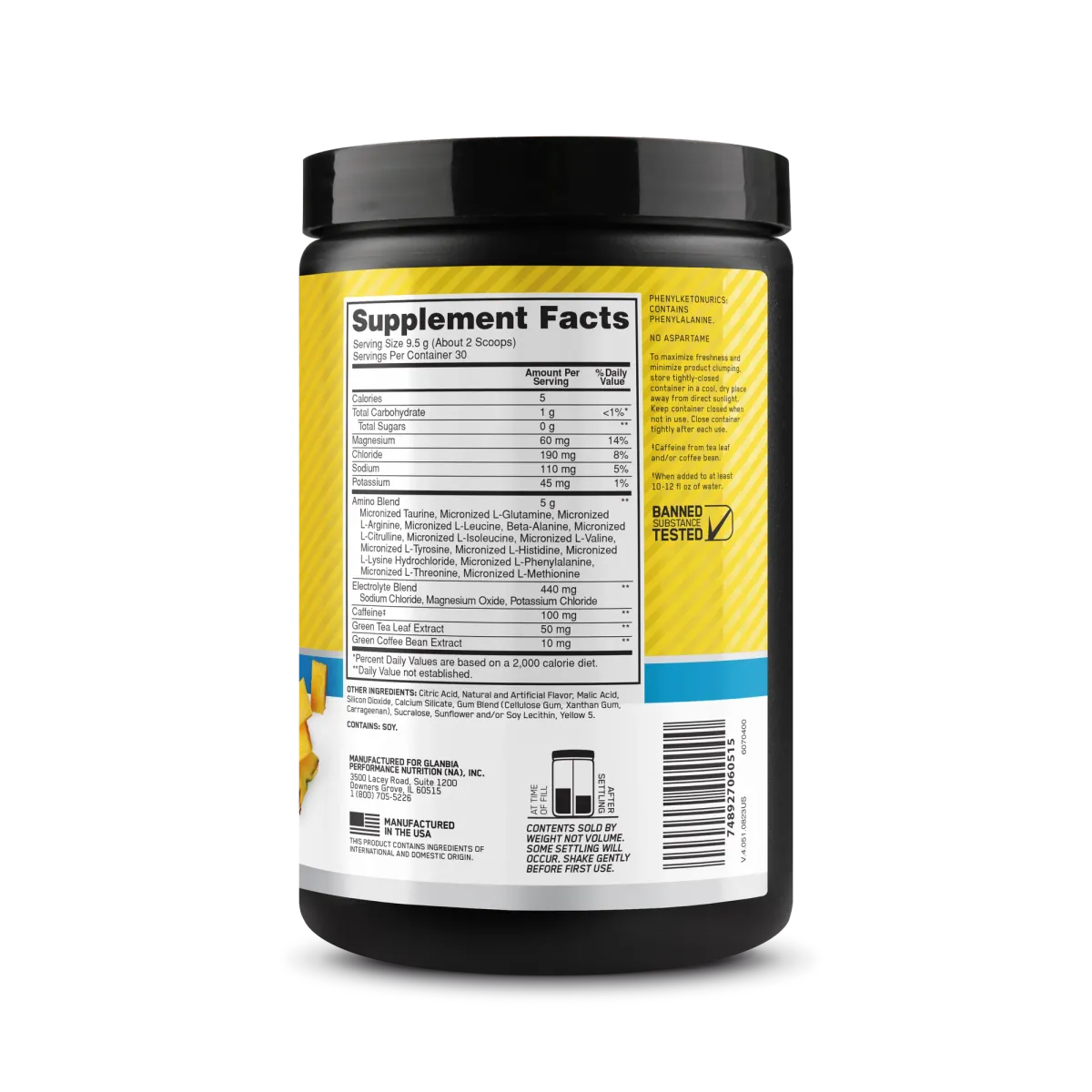 Optimum Nutrition Essential Amino Energy + Electrolitlar 270 gr  4