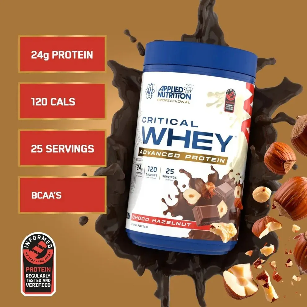 Applied Nutrition Critical Advanced Whey Protein 825 gr Смесь сывороточного протеина  для роста мышц 3