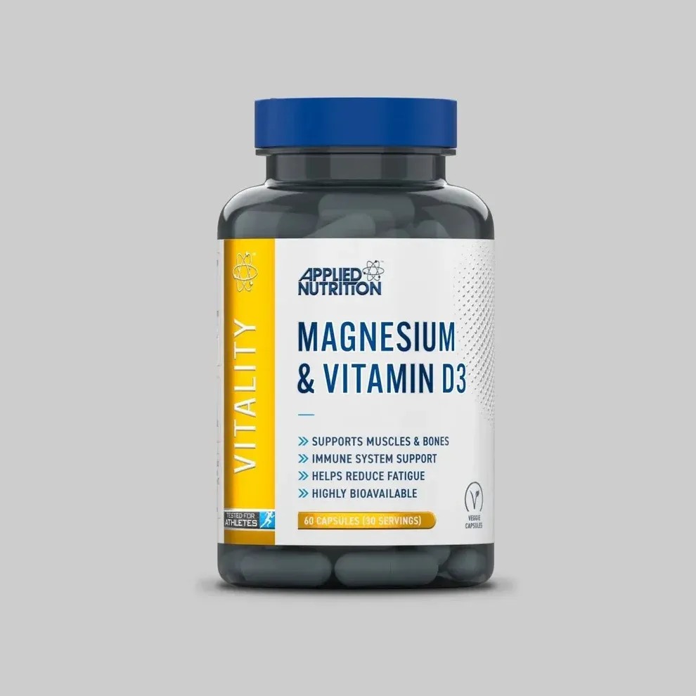 Applied Nutrition Magnesium+Vitamin D3 60 capsules
