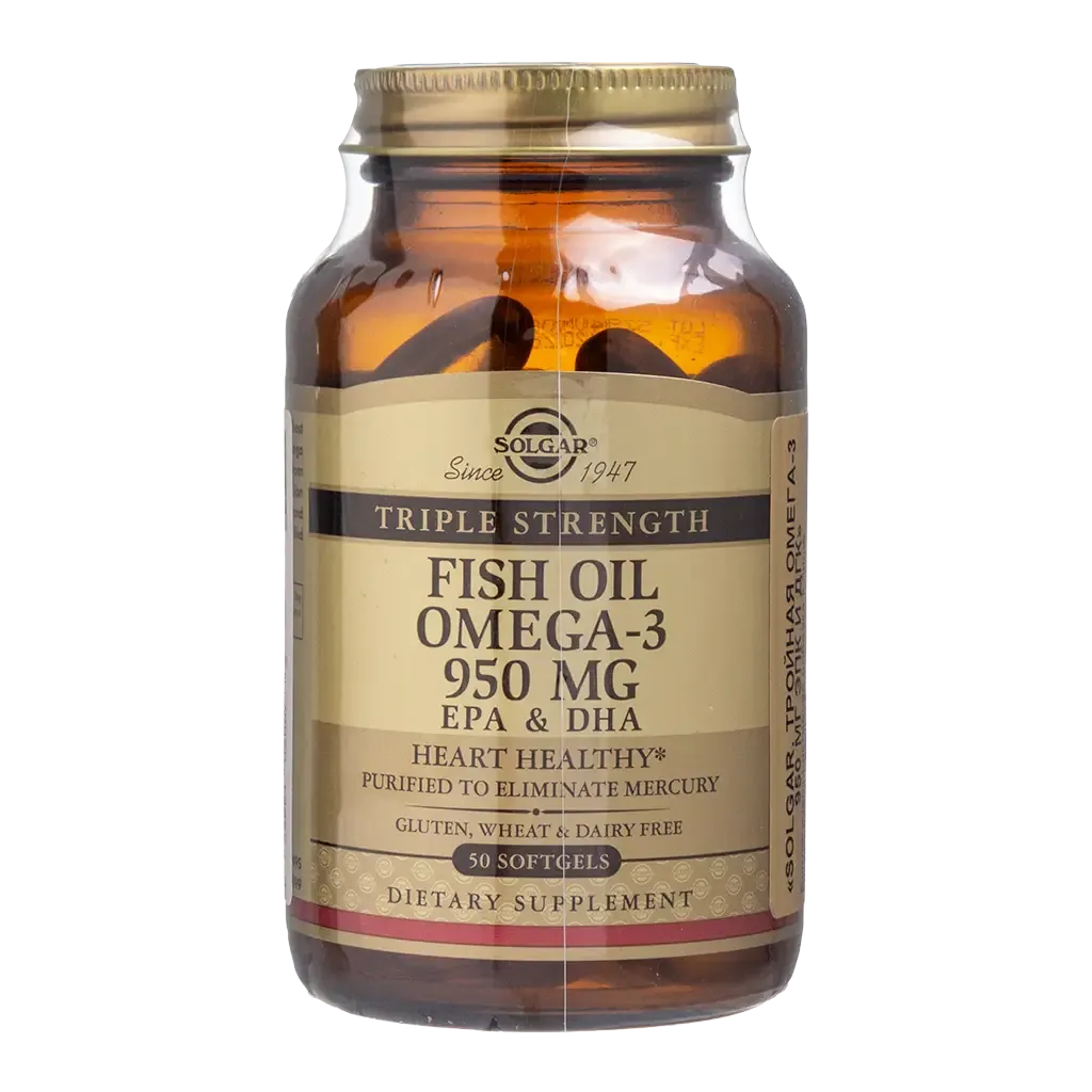 Solgar Omega 3 950 MG EPA&DHA 50 capsul 2