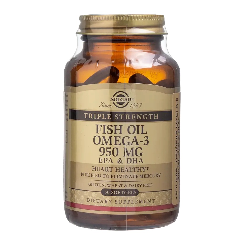 Solgar Omega 3 950 MG EPA&DHA 50 capsul 2
