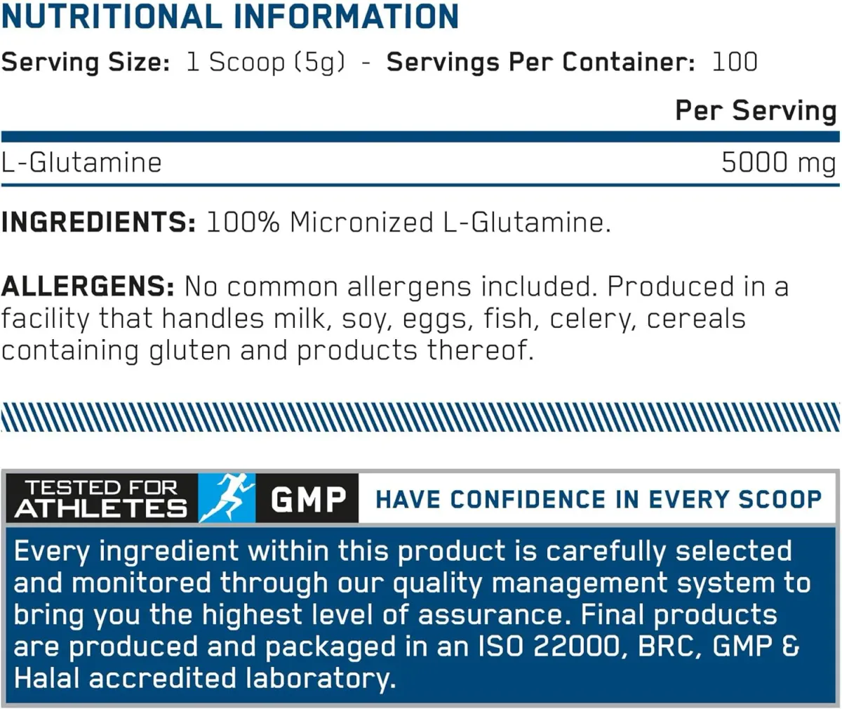 Applied Nutrition L-Glutamine Micronized 500 gr 2