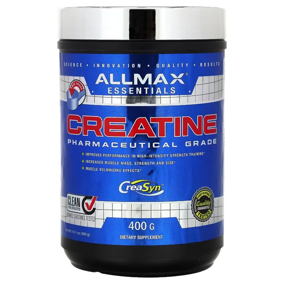 Allmax Креатин Моногидрат 400 гр для увеличение силовые показателей