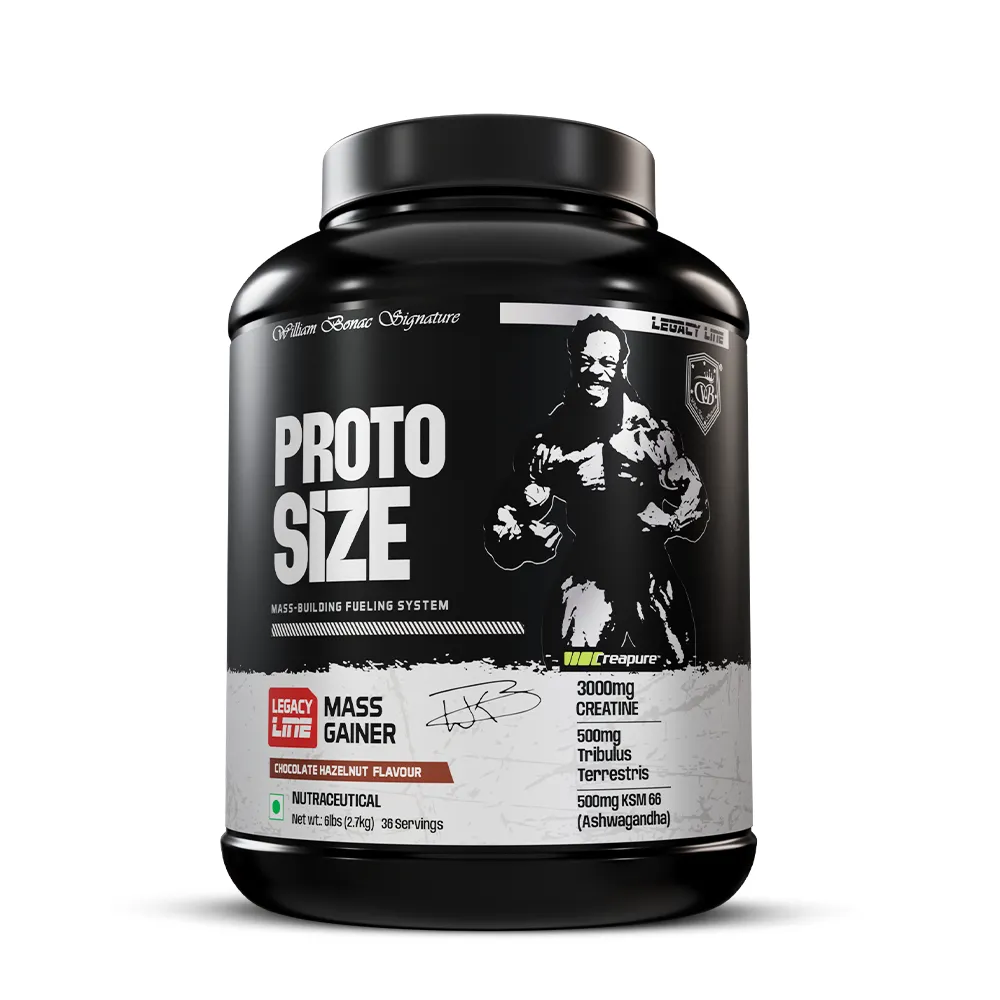 Гейнер William Bonac Proto Size Mass Gainer 2.7 кг для набора мышечной массы 1