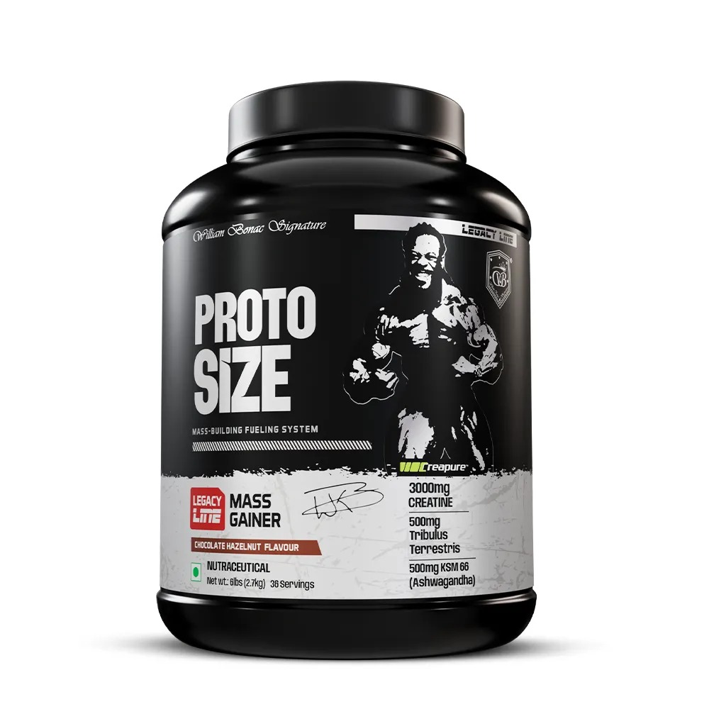 Gainer William Bonac Proto Size Mass Gainer 2.7 kg Gainer William Bonac Proto Size Mass Gainer 2.7 kg