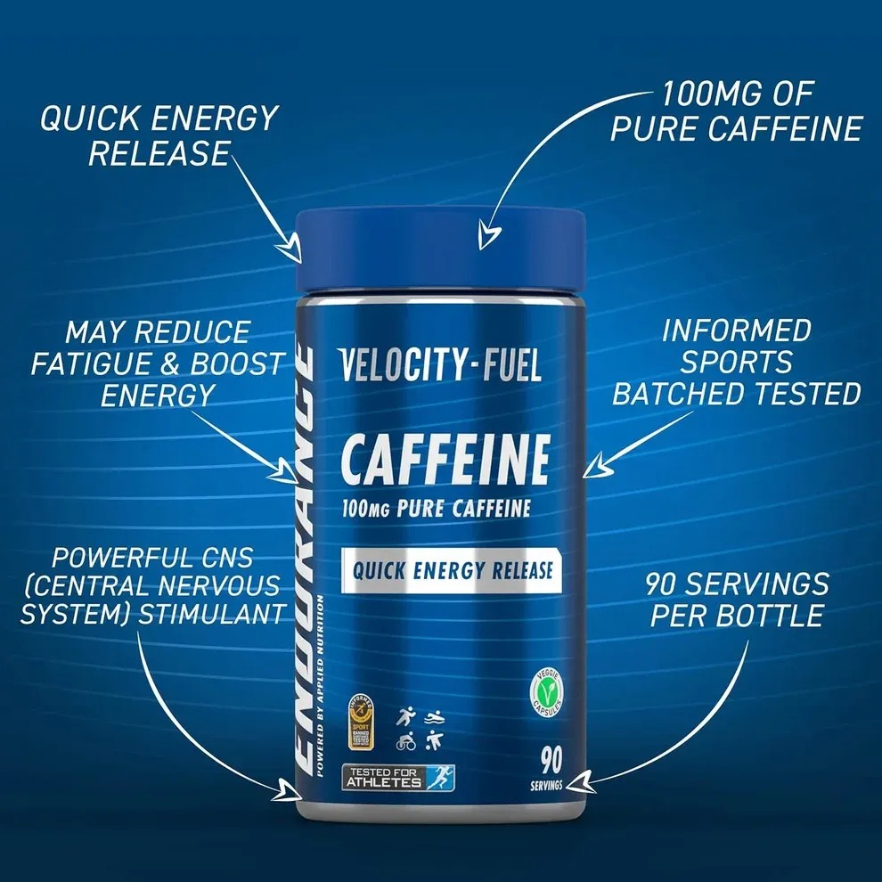 Applied Nutrition Caffeine 100 mg Pure Caffeine 90 capsules 3