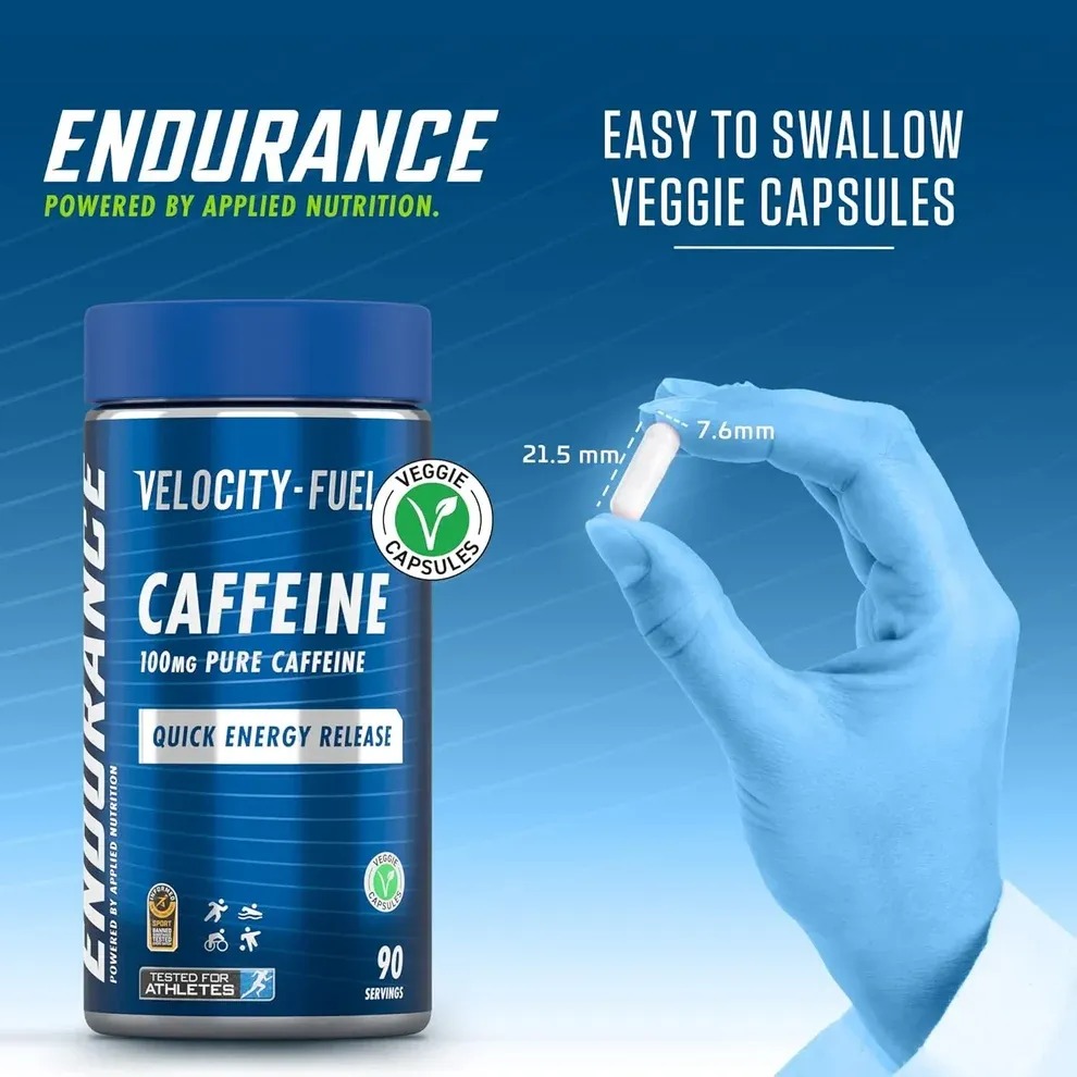 Applied Nutrition Caffeine 100 mg Pure Caffeine 90 capsules 4
